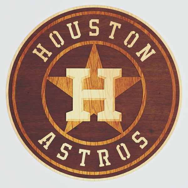 Houston Astros Layered Design for cutting