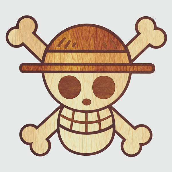 One Piece Logo Layered Design for cutting