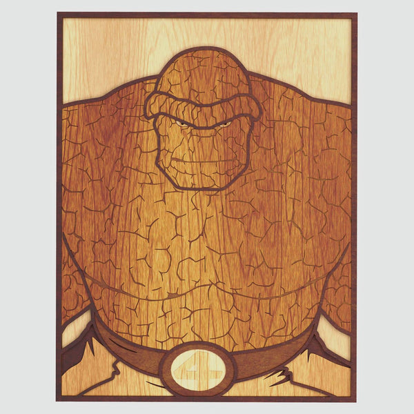 The Thing (Fantastic 4) Layered Design for cutting