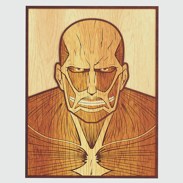 Colossal Titan Layered Design for cutting
