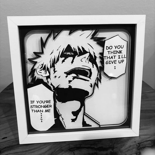 Manga Bleach Shadow Box. File for cutting