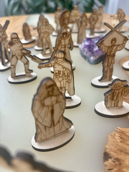 Star Wars Toy Soldiers for laser cutting