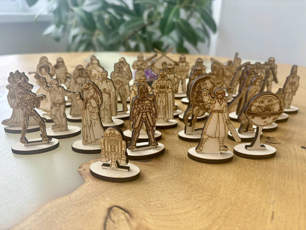 Star Wars Toy Soldiers for laser cutting