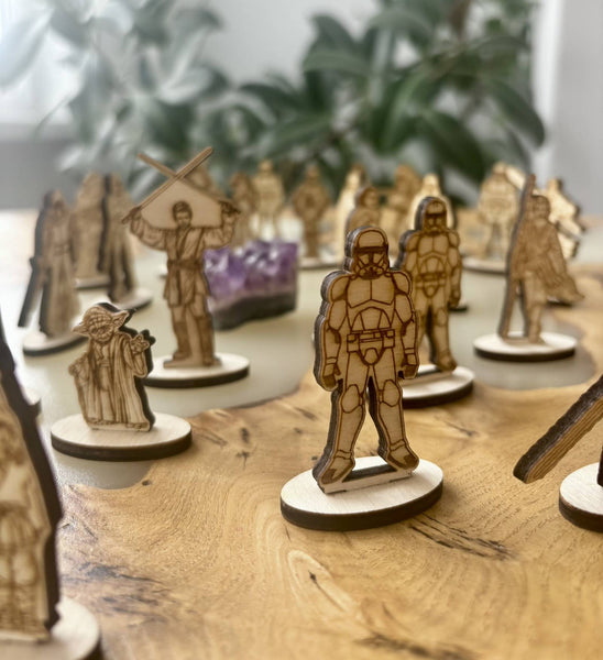 Star Wars Toy Soldiers for laser cutting