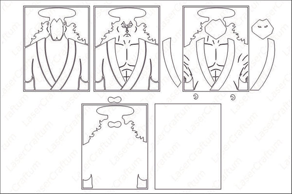 Oden (One Piece) Layered Design for cutting