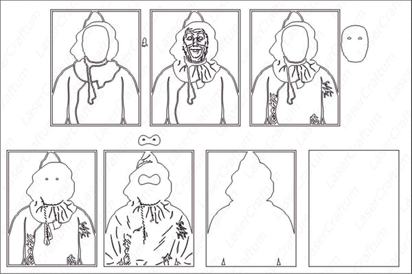 Scarecrow of Oz Layered Design for cutting