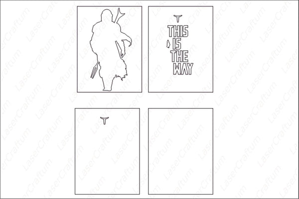 This is the way Shadow Box. File for cutting