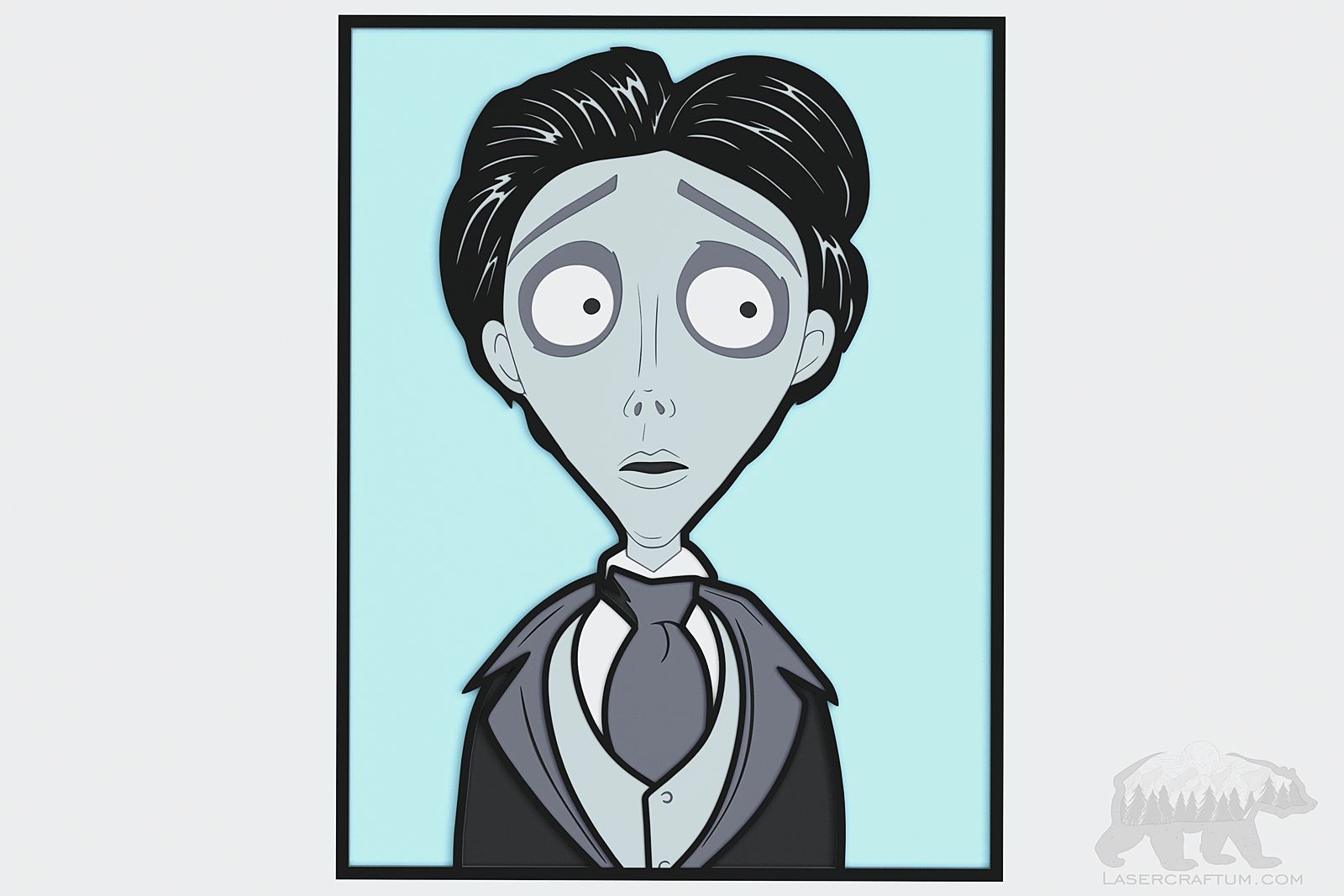 Victor (Corpse Bride) Layered Design for cutting