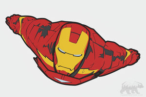 Iron Man v4 Layered Design for cutting