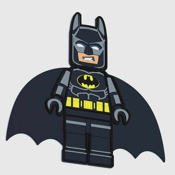 Lego Batman Layered Design for cutting