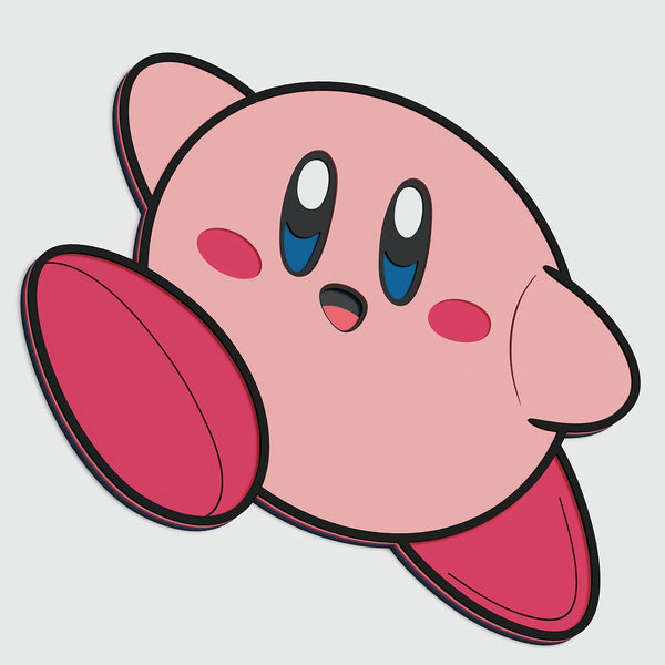 Kirby Layered Design for cutting