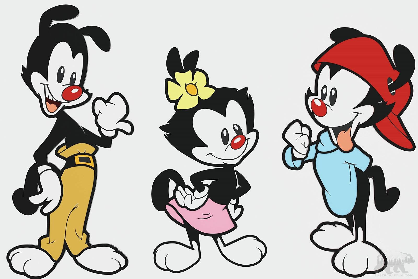 Animaniacs Layered Design for cutting