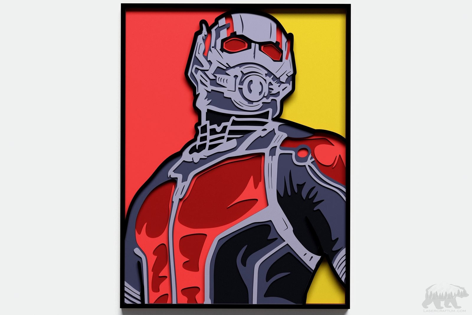 Ant-Man Layered Design for cutting