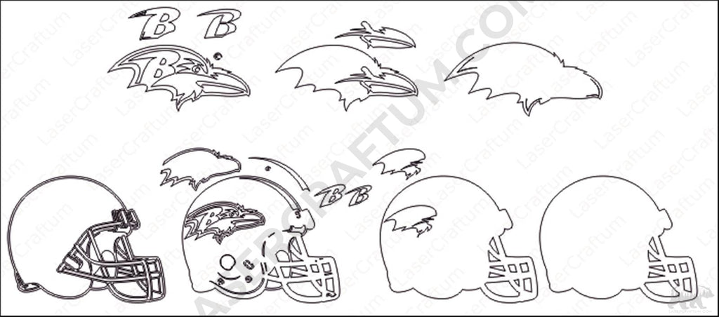 Nfl Ravens Coloring Pages