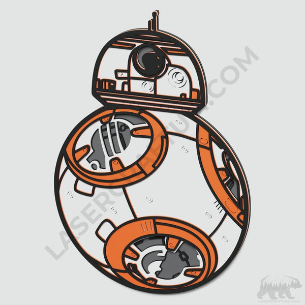BB-8 Layered Design for cutting