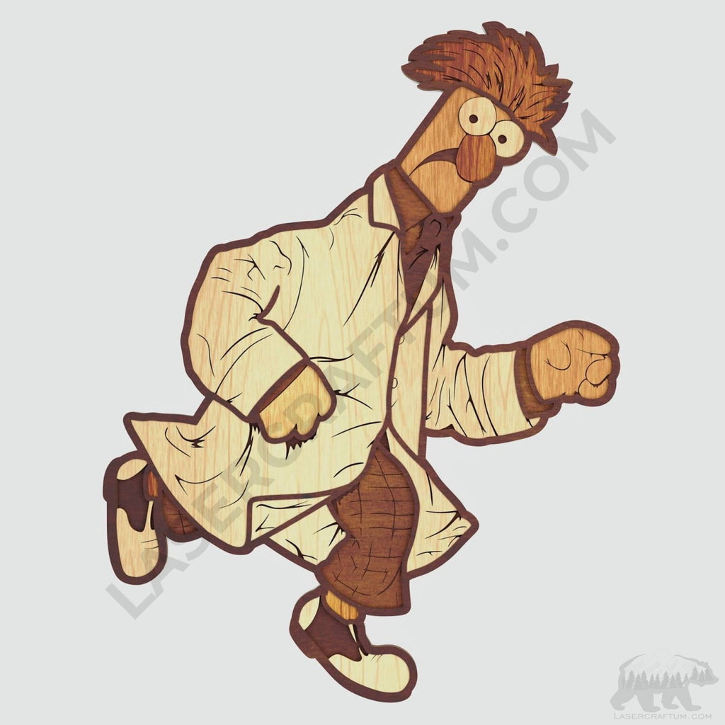 Muppet Vector Beaker Muppet Vector