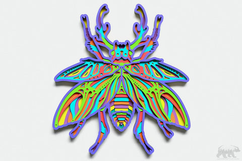 Beetle Layered Design for cutting