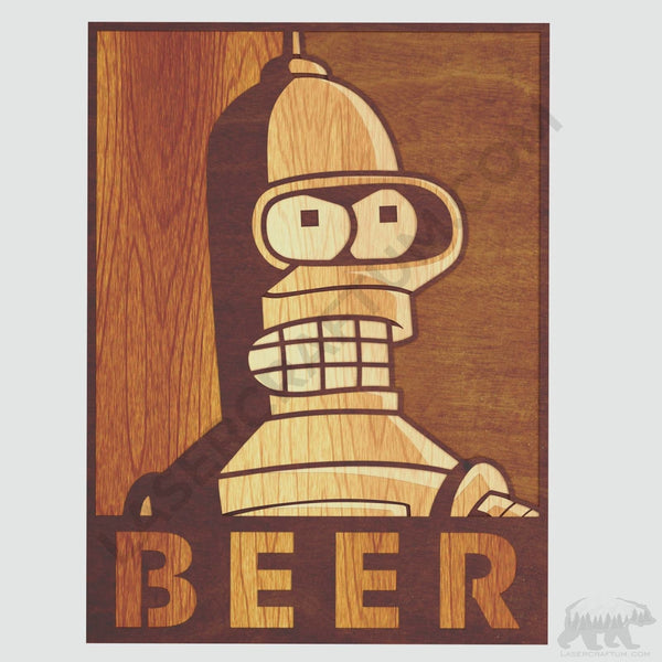 Bender Layered Design for cutting