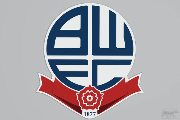 Bolton Wanderers Logo Layered Design for cutting