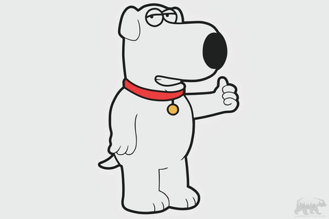 Brian Griffin Layered Design for cutting