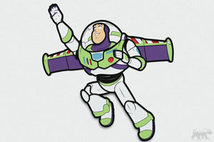 Buzz Lightyear Layered Design for cutting