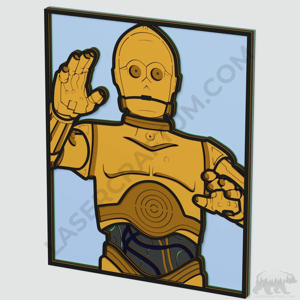 C-3PO Layered Design for cutting