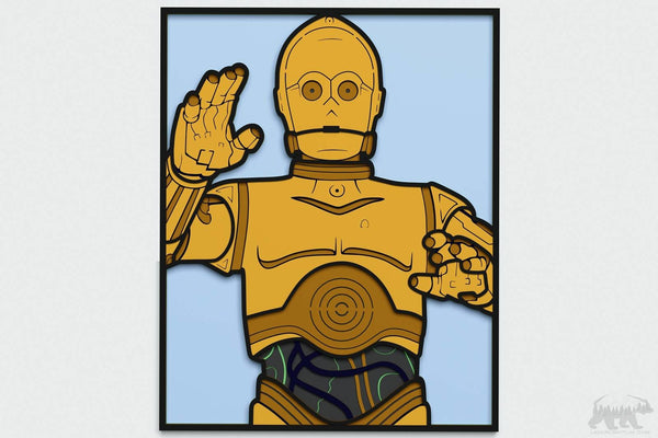 C-3PO Layered Design for cutting