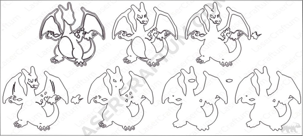 How to Draw The Pokemon Charizard.Step by step(easy draw)