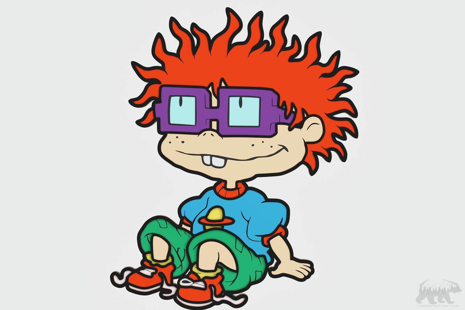 Chuckie Finster (Rugrats) Layered Design for cutting