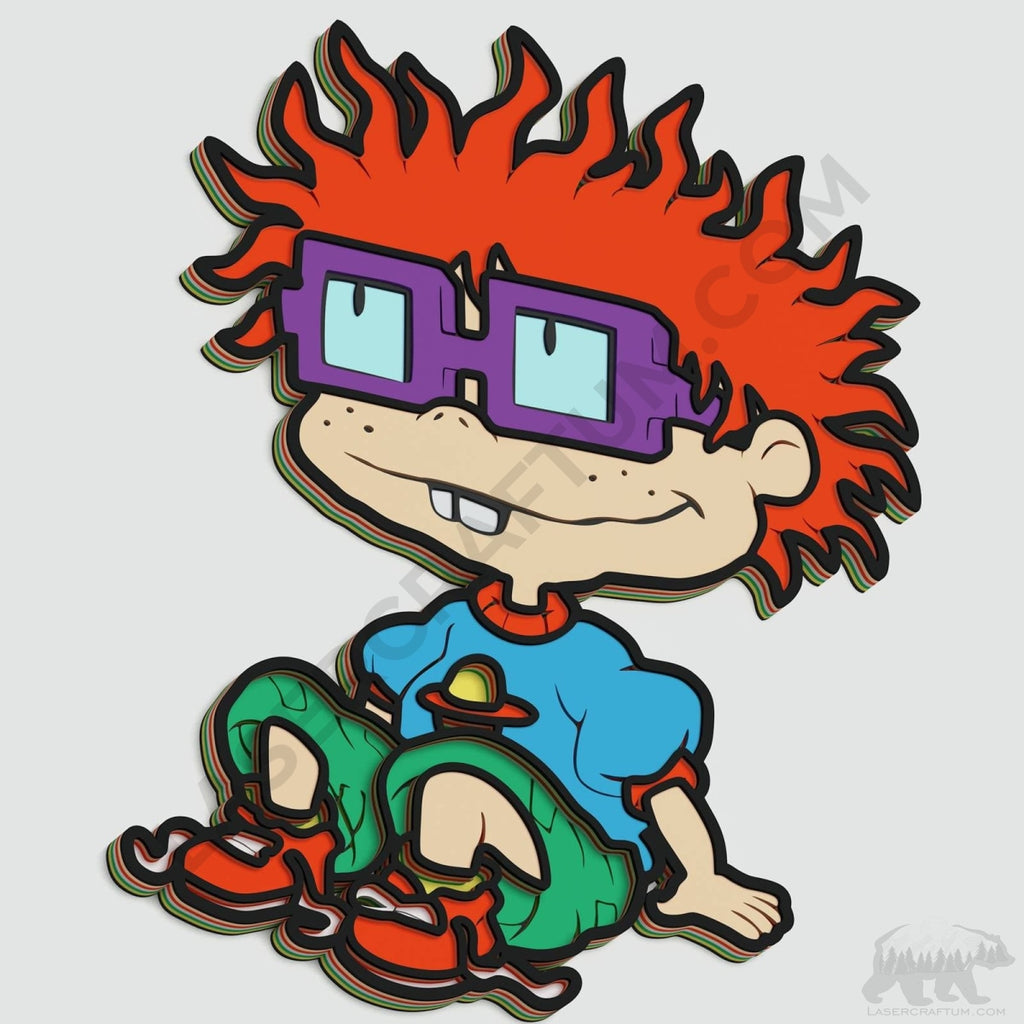 Chuckie Reddy Rugrats Chuckie Scared