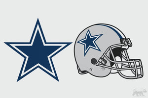 Dallas Cowboys Layered Design for cutting