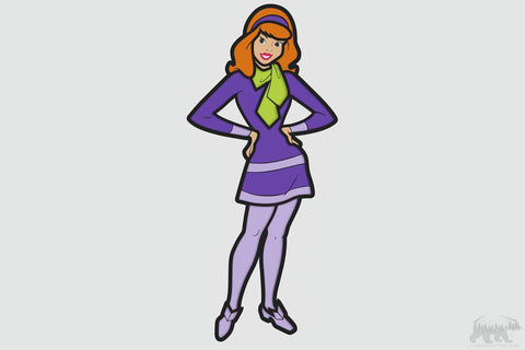 Daphne Blake Layered Design for cutting