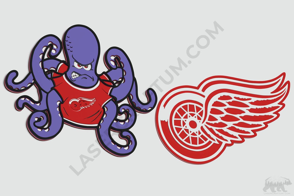 DesignWare Detroit Red Wings Cutout - 1ct. - Party Adventure