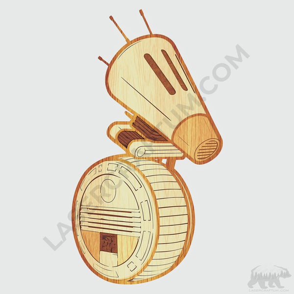 DO Drone (Star Wars) Layered Design for cutting