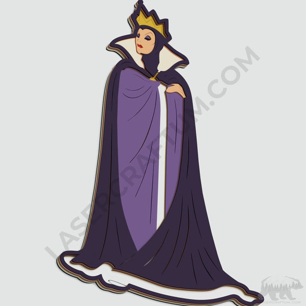 Evil Queen (Snow White) Layered Design for cutting