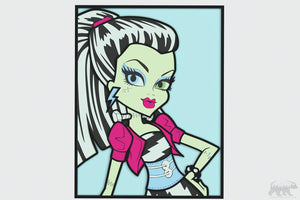 Frankie (Monster High) Layered Design for cutting