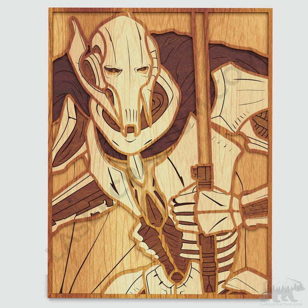 General Grievous Layered Design for cutting