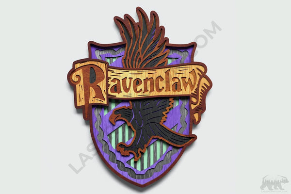 Harry Potter Crests. Layered Designs for cutting