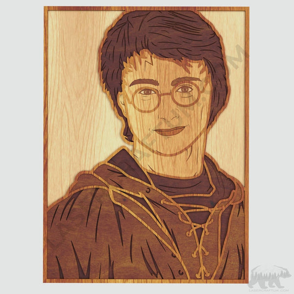 Harry Potter Portrait Layered Design for cutting