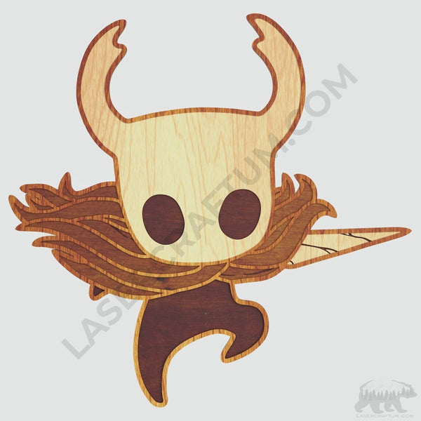 Hollow Knight Layered Design for cutting