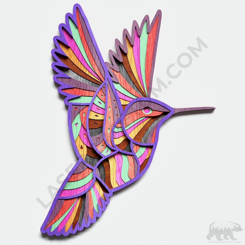 Hummingbird Patterns To Cut Designs Template Animal For Laser Cutting
