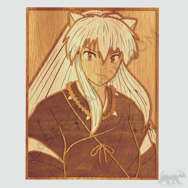 Inuyasha Layered Design for cutting