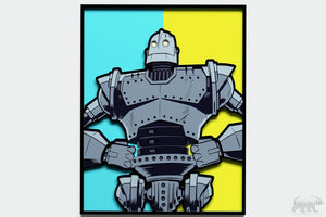 Iron Giant Layered Design for cutting
