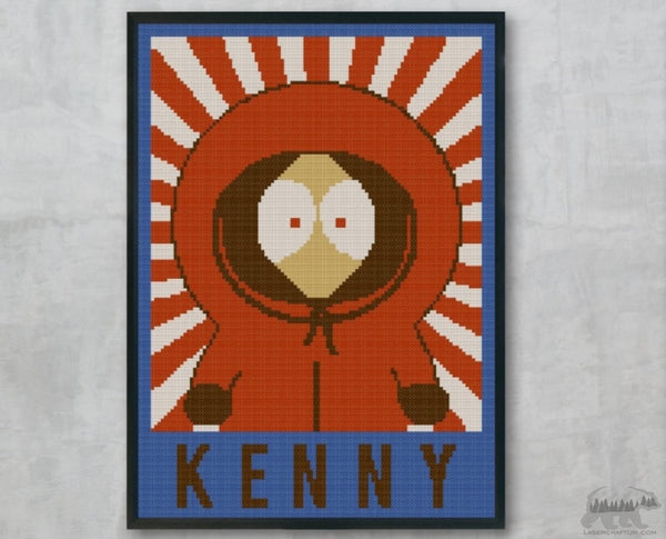 Kenny Cross Stitch PDF Pattern - LaserCraftum