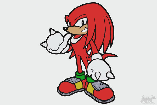 Knuckles Layered Design for cutting