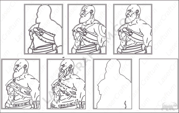 Kratos Layered Design for cutting