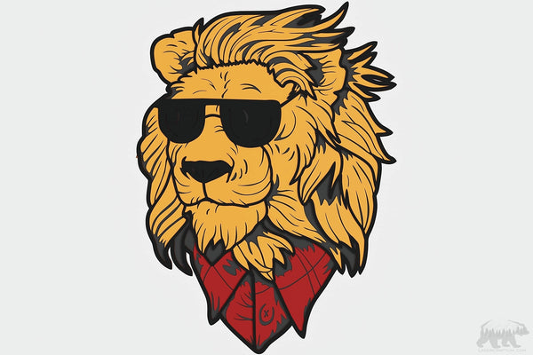 Lion v2 Layered Design for cutting