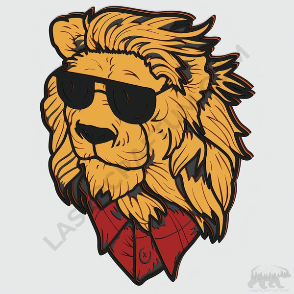 Lion v2 Layered Design for cutting
