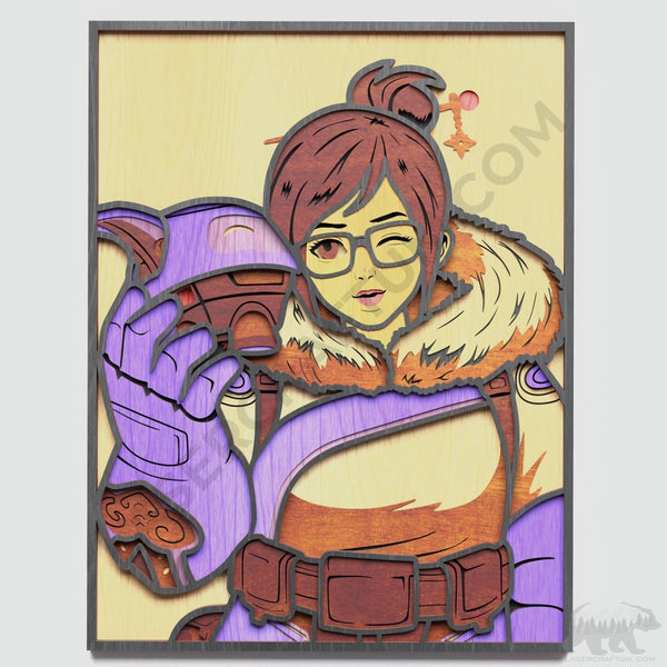 Mei Layered Design for cutting