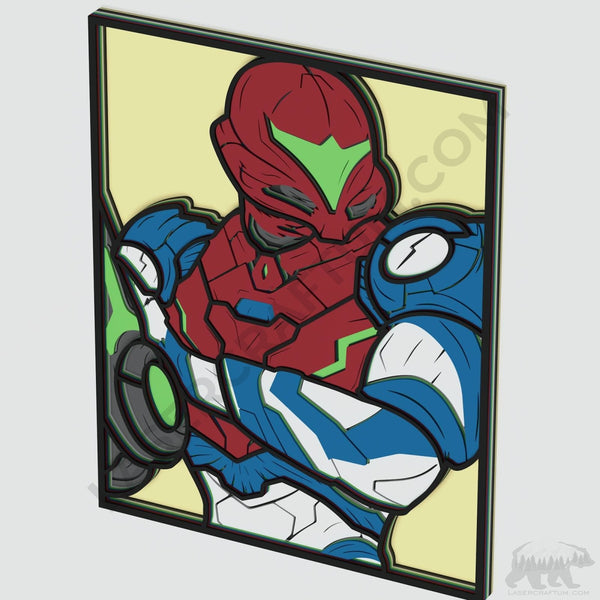 Metroid Layered Design for cutting